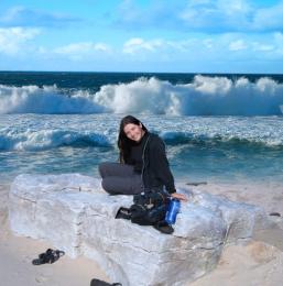 big waves or big rocks or both Picture